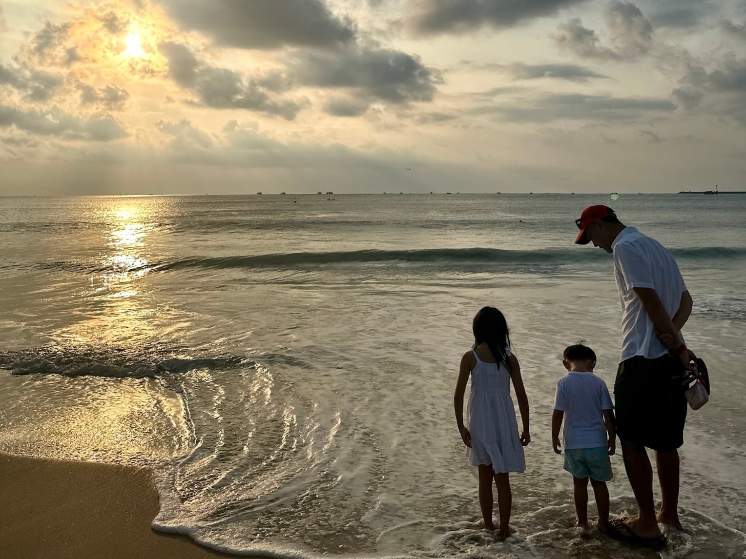 Our family together in Bali