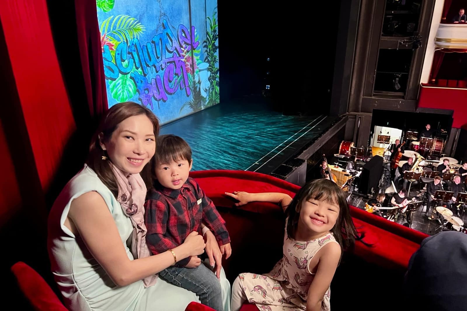 The family at the Volksoper Wien