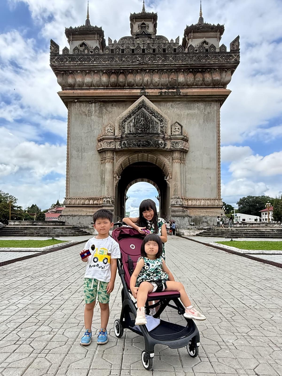 Patuxai in Vientiane