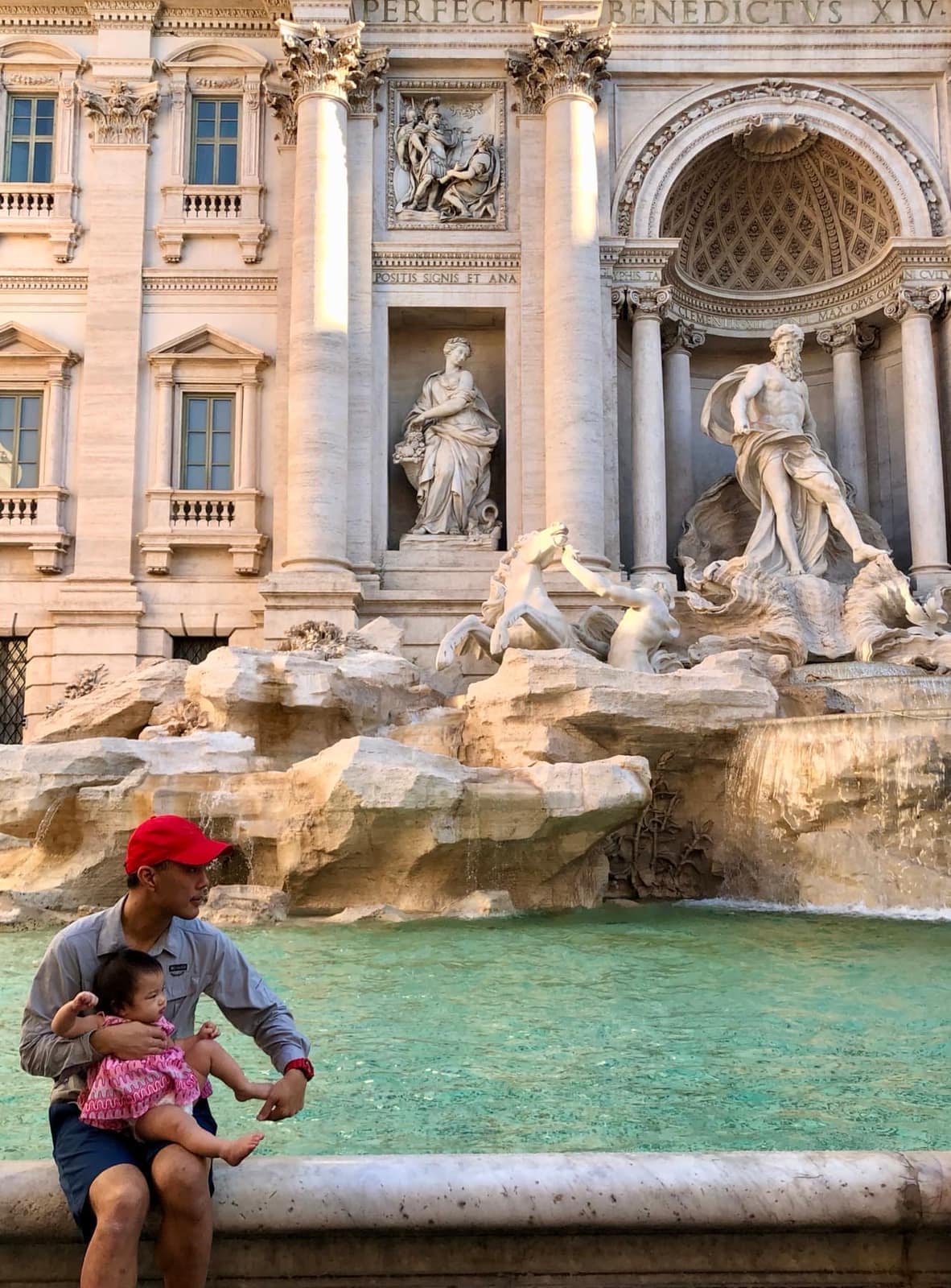 Trevi Fountain.