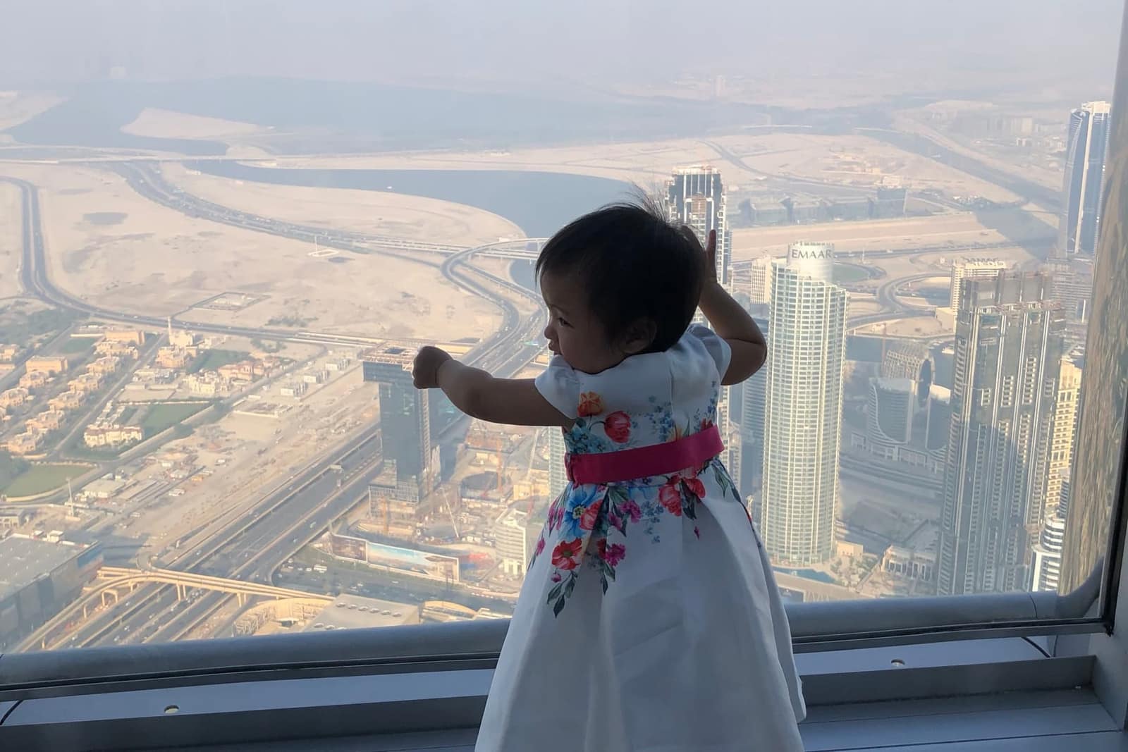 The Burj Khalifa.