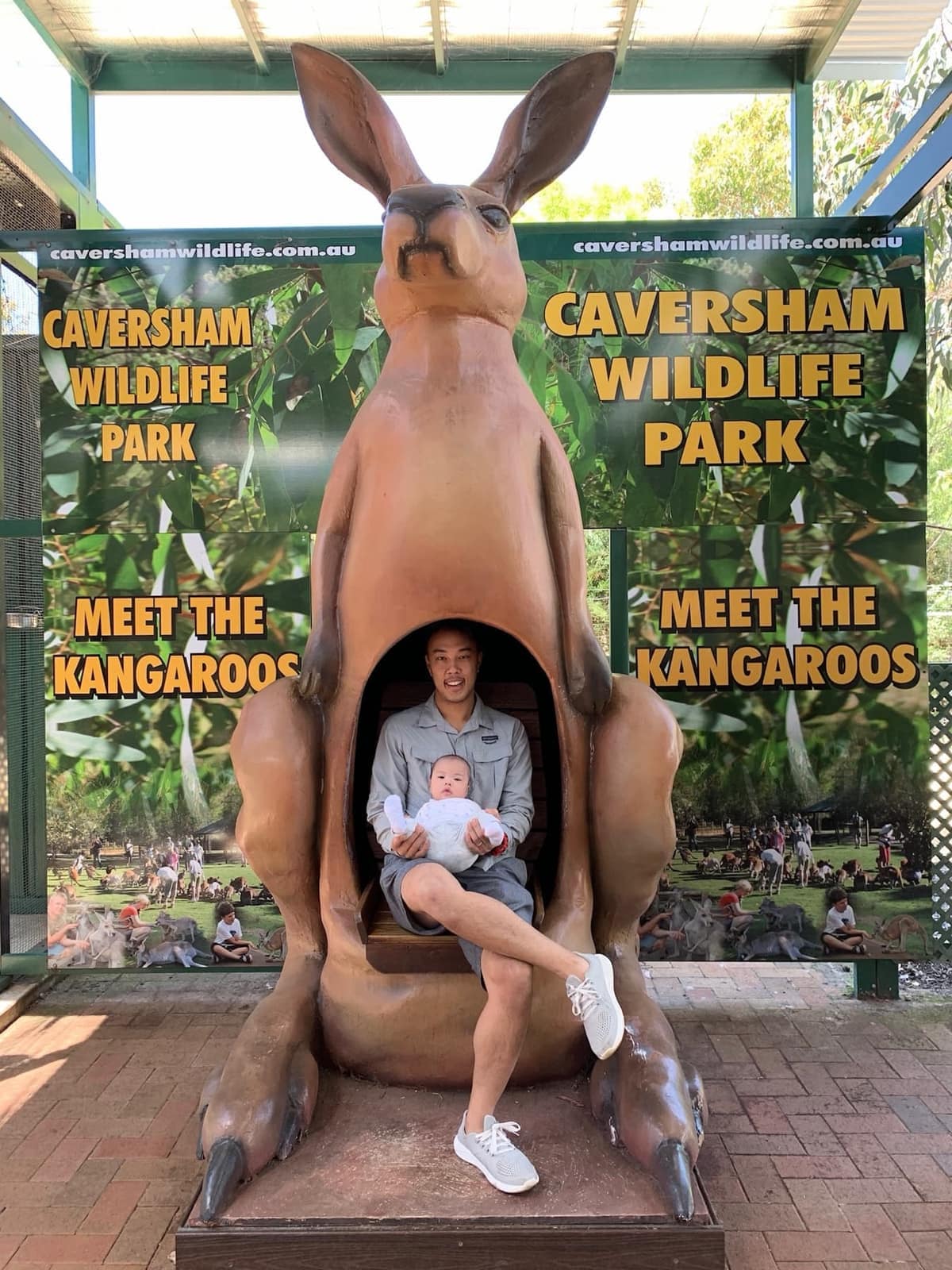 Family at Caversham Wildlife Park