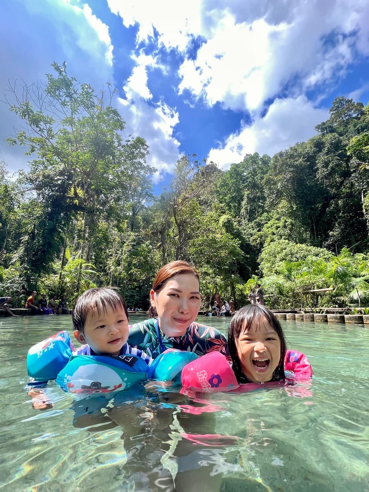 Clear forest water at Khao Sok